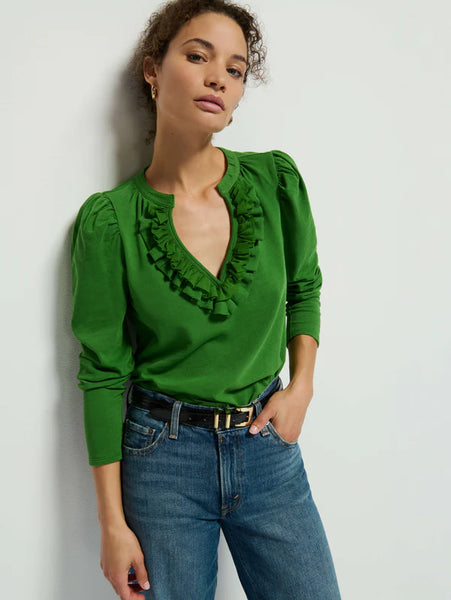 Valita Split Neck Top